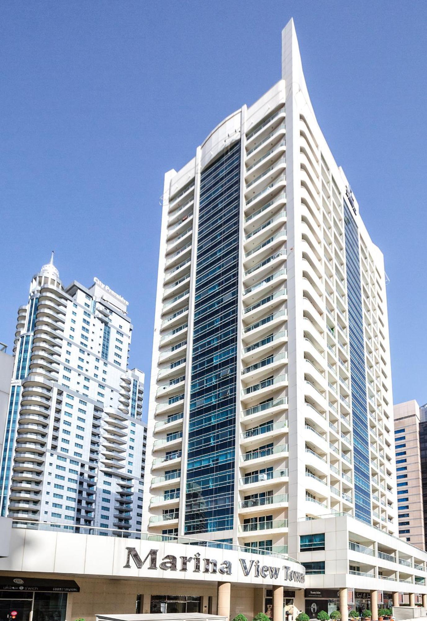 Ferienwohnung Stylish 2Bd With Great View In Marina View Tower Dubai Exterior foto